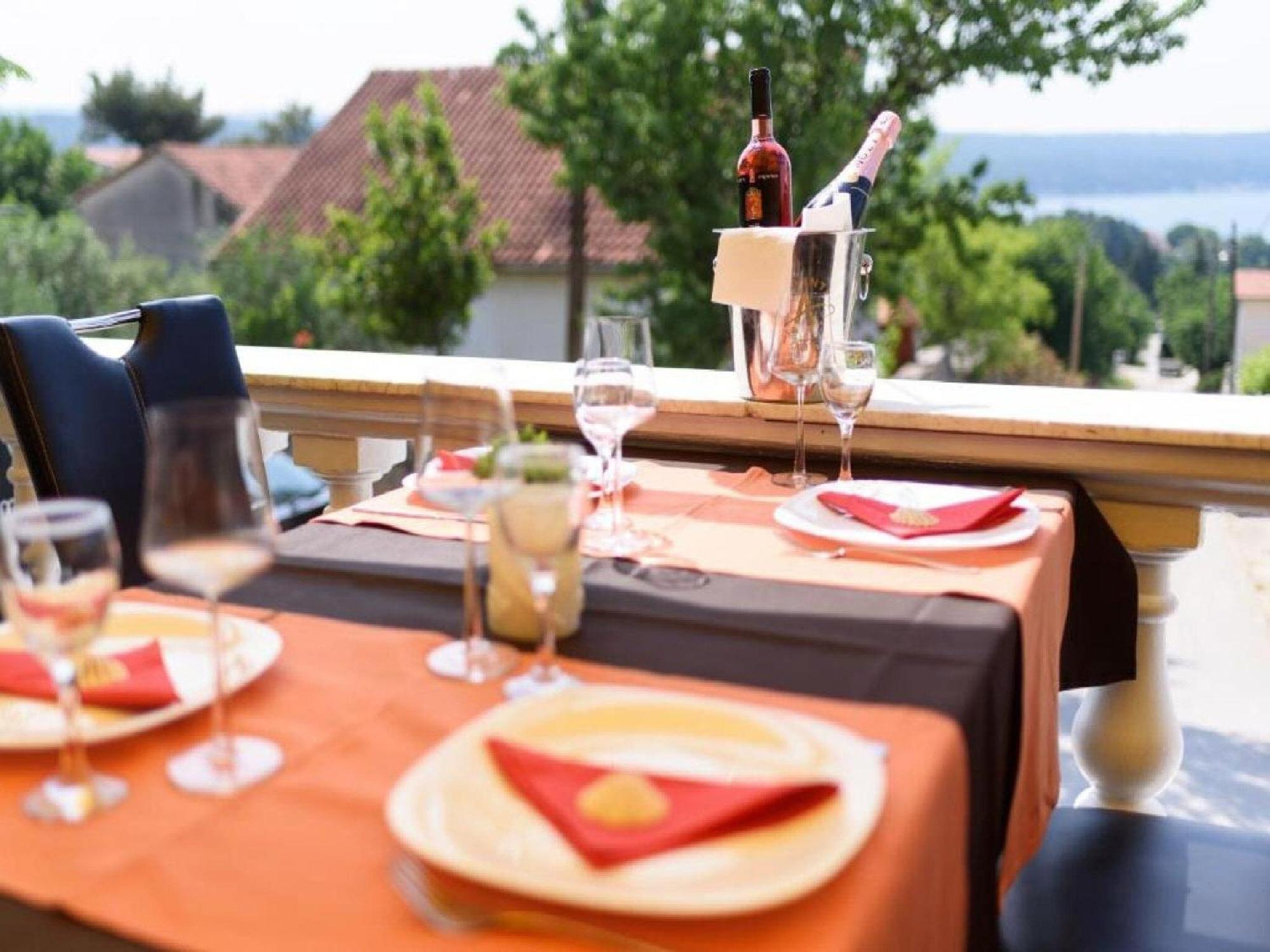 Apartments Milic - One Bedroom Apartment With Sea View And Terrace Gornji Karin Exteriör bild